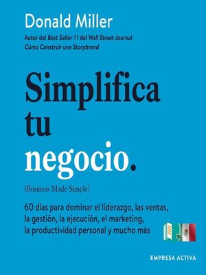 cover image of Simplifica tu negocio
